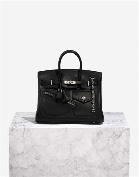 hermes rock bag 25|Hermès Birkin The Rock 25 Veau Volupto Black .